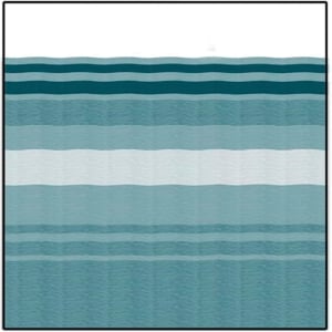 16-2 ft. Stkg Dune Stripe - White