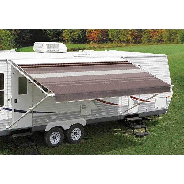 17-2 ft. Dune Stripe Sierra Brown - White