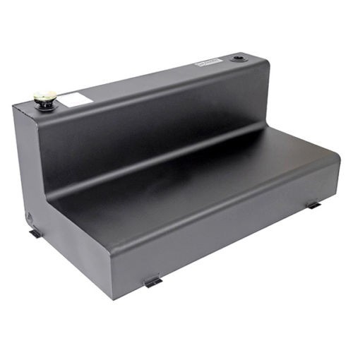 D37-92647SB 92 gal Specialty Combo Series L-Shaped Tool Box & Liquid Transfer Steel Tank - Black