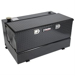 D37-92656SB 111 gal Specialty Combo Series L-Shaped Tool Box & Liquid Transfer Steel Tank - Black