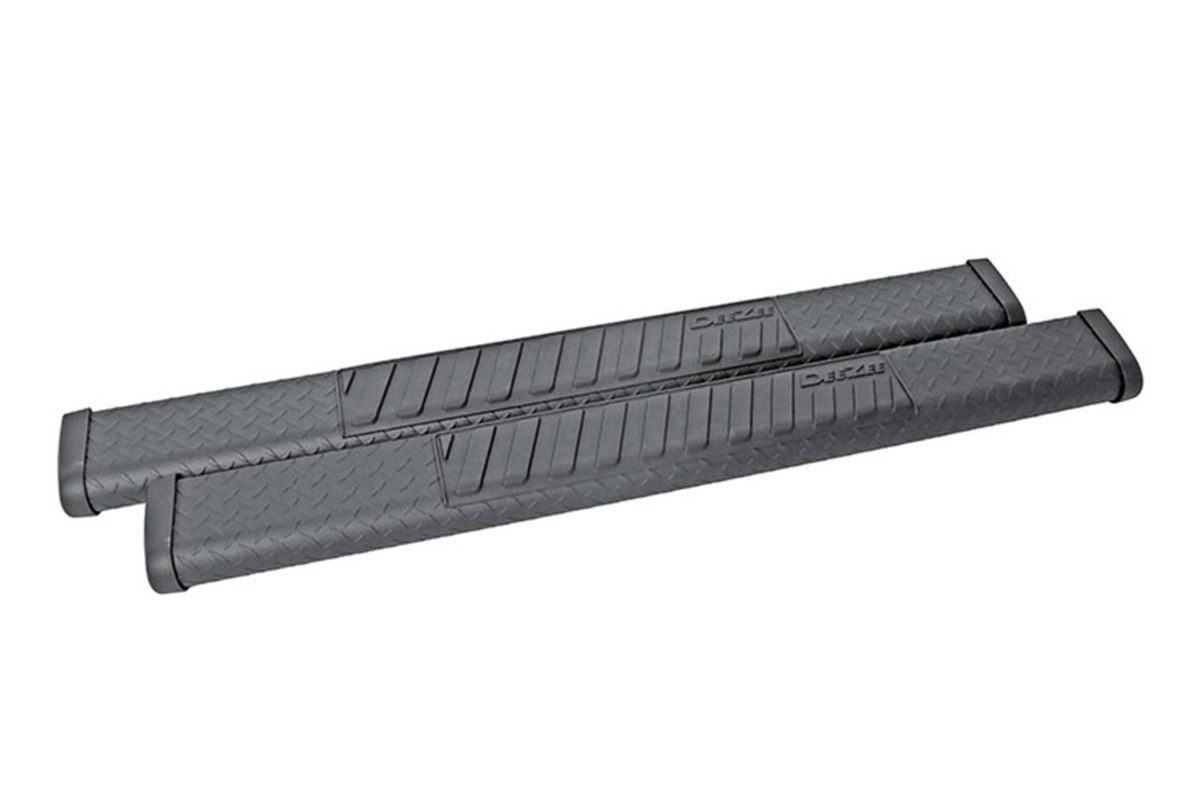 D37-DZ16401 NXt Running Board Tread Brite Oval Nerf Bars - Black