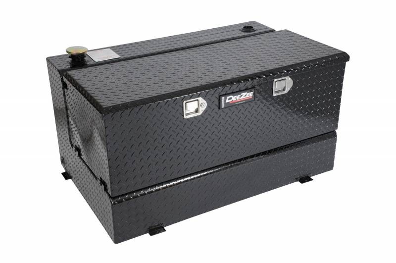 92 gal Specialty Series Combo L-Shaped Tool Box & Liquid Transfer Tank - Black