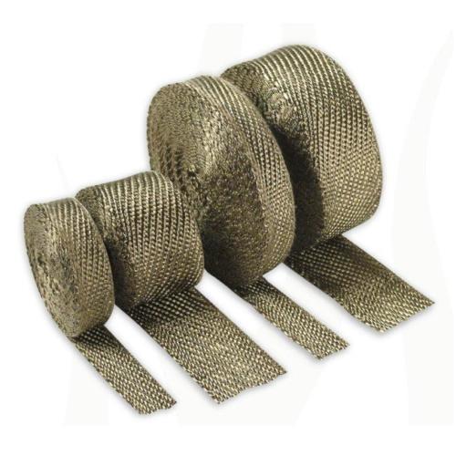 2 x 25 ft. Titanium Exhaust Wrap