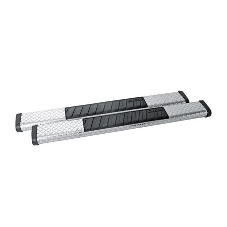 D37-DZ16402 NXt Running Board Tread Brite Oval Nerf Bars
