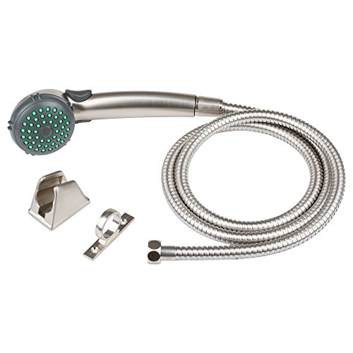 RV SINGLE FUNCTION SHOWER WAND & HOSE KIT - BRUSHED SATIN NICKEL