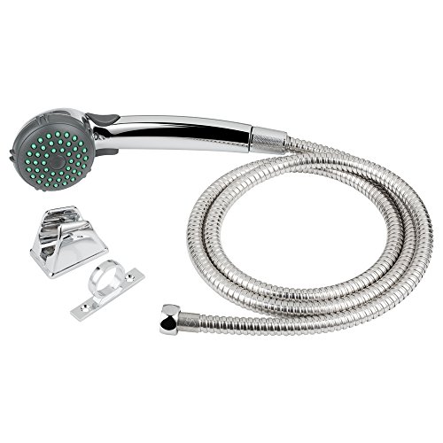 D6U-DFSA400KCP Single Shower Wand & Hose Kit, Chrome Polish