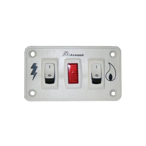 D7E-91230 Water Heater Dual Panel Switch Kit, White