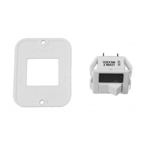 D7E-91859 DSi RV Trailer Water Heater Switch, White