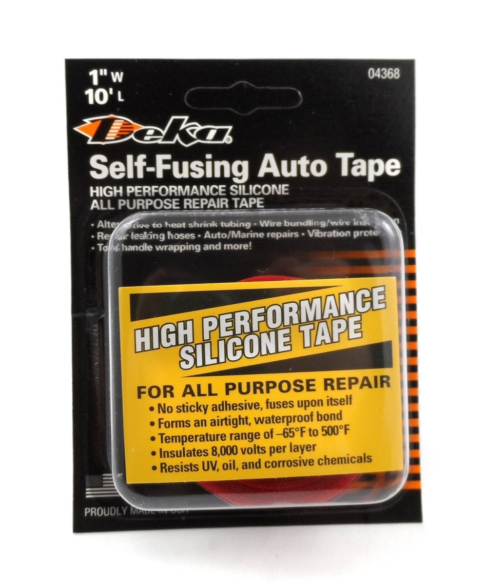 East Penn E6B-4368 10 ft. Self-Fusing Auto Tape, Red