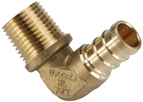 51146 0.5 ft. x 0.5 ft. Brass Male Elbow - Pack of 10