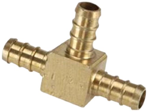 51150 0.375 ft. Metal Brass Tee - Pack of 10