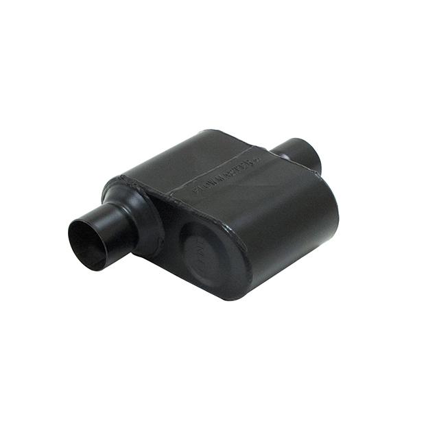 Super 10 Series Delta Flow 409 SS Oval Black Exhaust Muffler