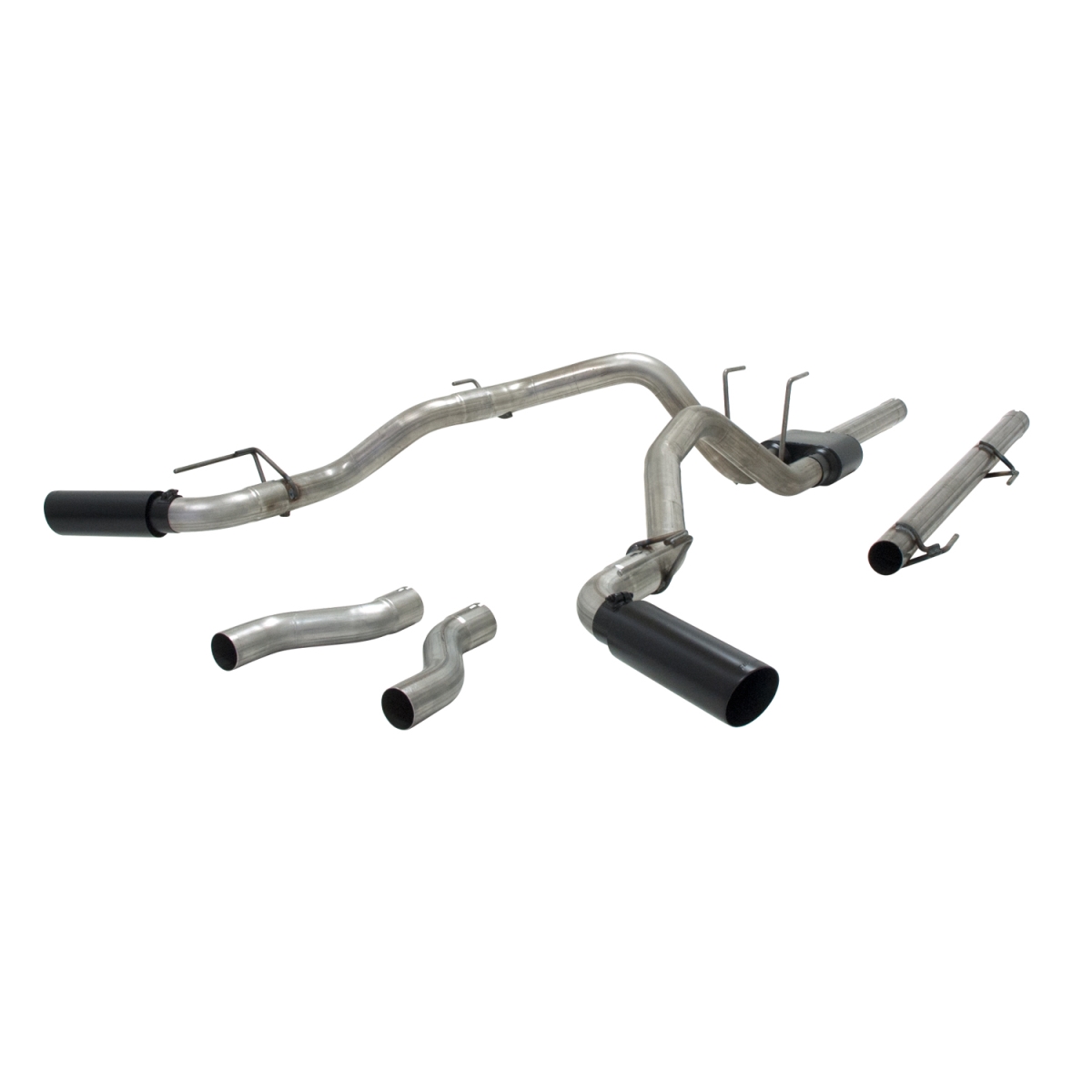 Outlaw Stainless Steel Dual Cat-Back Exhaust System