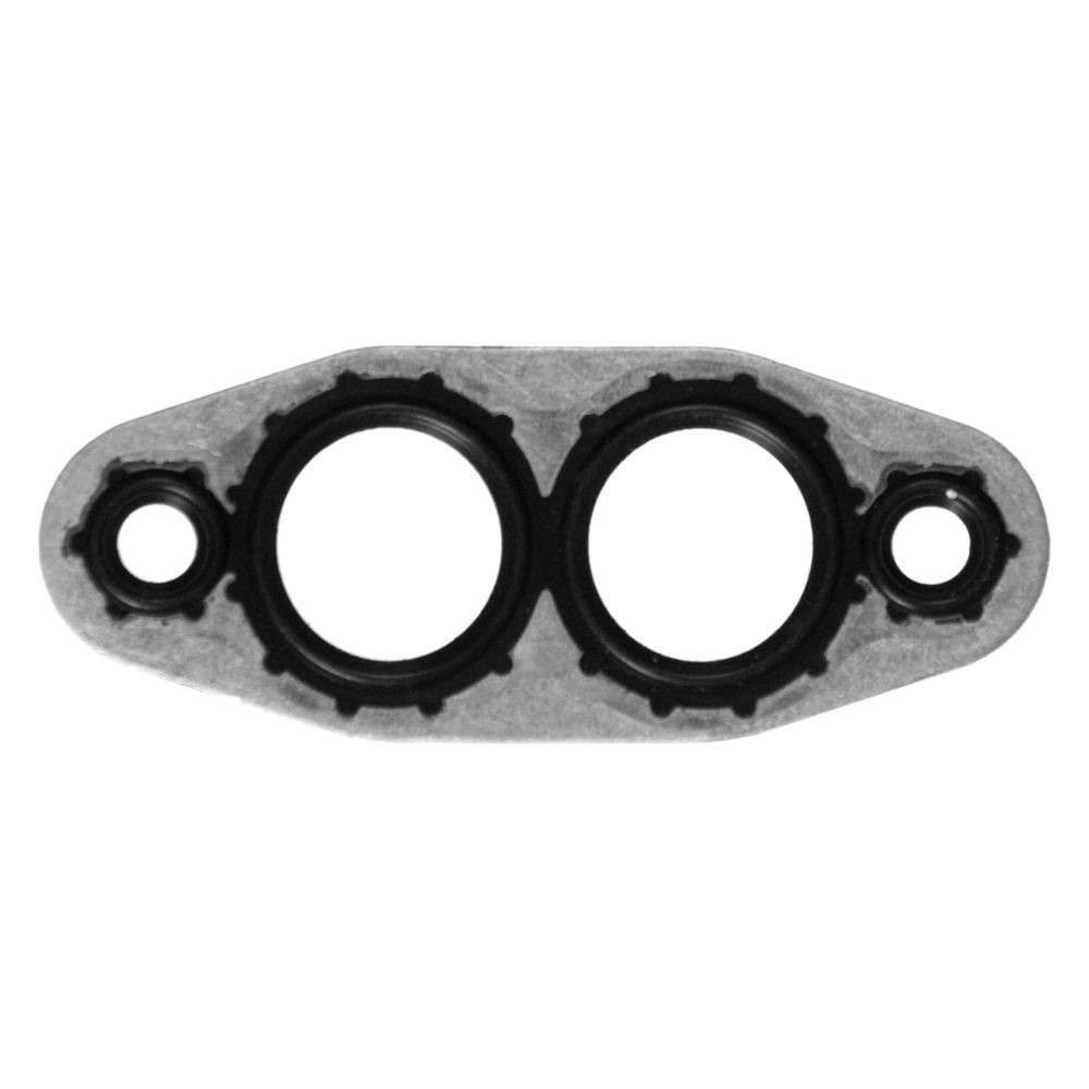 Oil Cooler Gasket - Black - Standard Size - Durable Sealing Performance