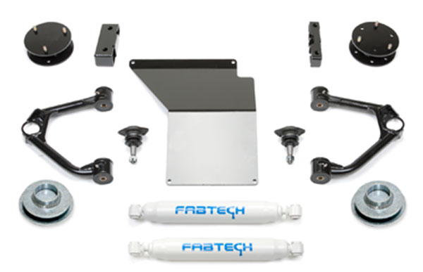 F37-FTS21124 4 in. Replacement Budget System Component Box with Perf Shocks -  FABTECH