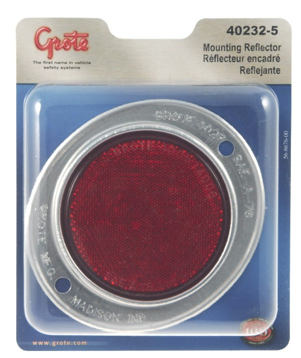 Grote Perlux G17-40232 Two-Hole Mounting Reflector