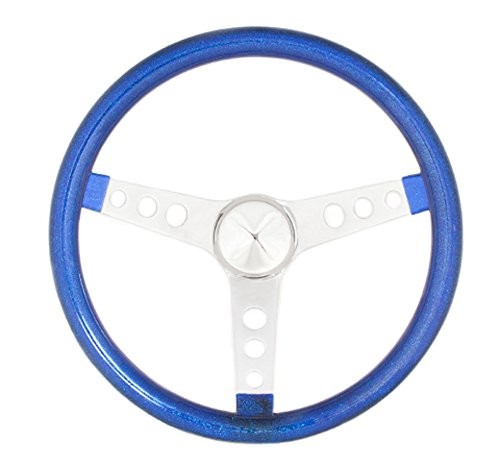 Grant  Round Hole 3-Spoke Wood Steering Wheel