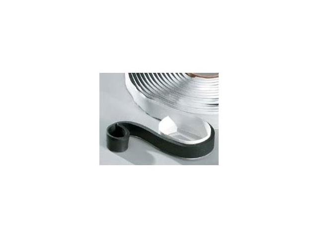 0.75 x 20 ft. Butyl, Black