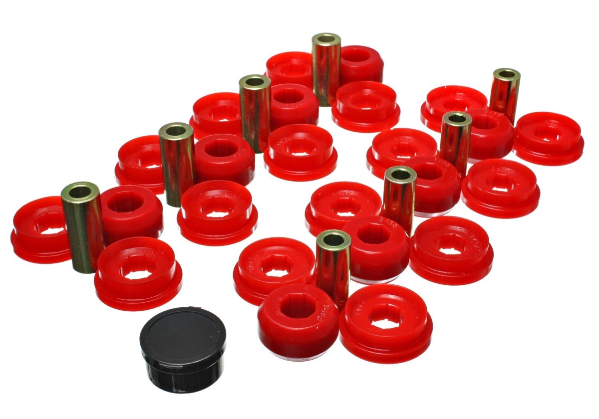Red Polyurethane Includes Upper and Lower Bushings