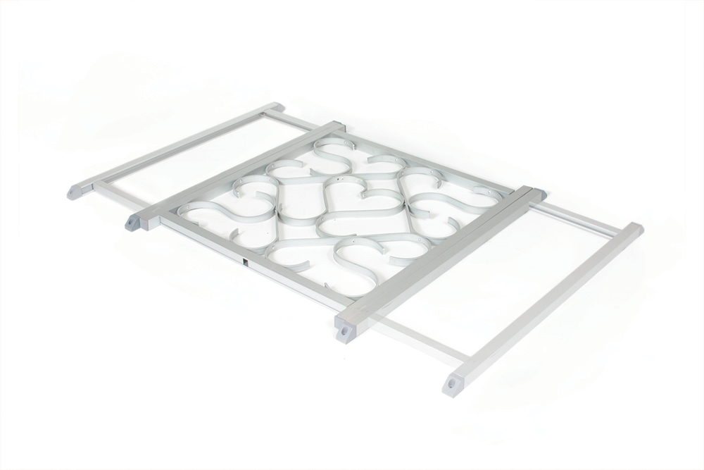 Picture of Camco 43997 Screen Door Deluxe Grille - White