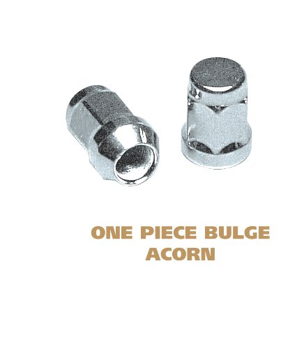 C17064 Lug Nuts One Piece Bulge Acorn 0.75 in. Hex 12 mm 1.25 Right Hand -  Topline Wheel, T42-C17064