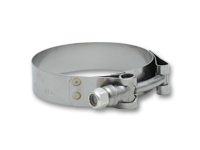 2803 T-Bolt Clamps - Stainless Steel - Pack of 2