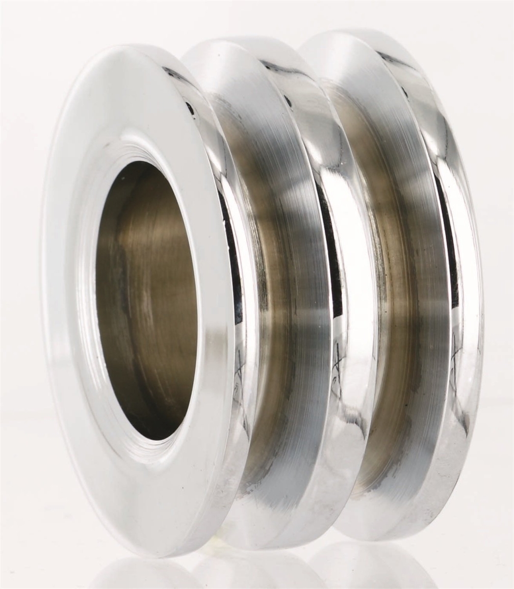 112 Alternator Pulley, Chrome