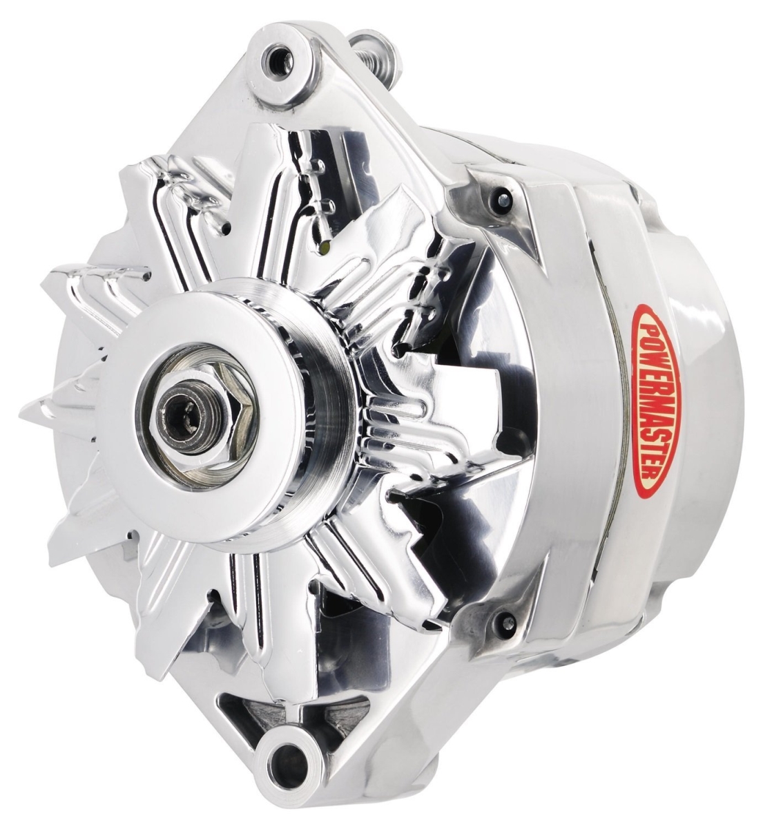 27294 Alternator Polished Delco 100 Amp 1 wire