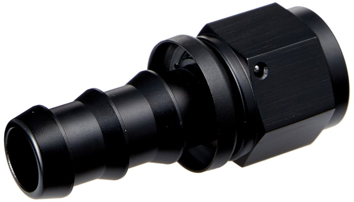 22010 10 AN Straight Push-On Hose End Fitting