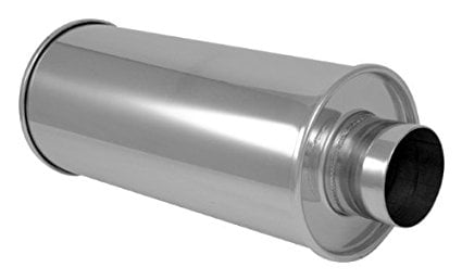 1124 3.5 in. Street Power Oval Exhaust Muffler