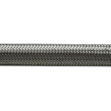 11943 16 AN x 5 ft. Roll Stainless Steel Braided Flex Hose