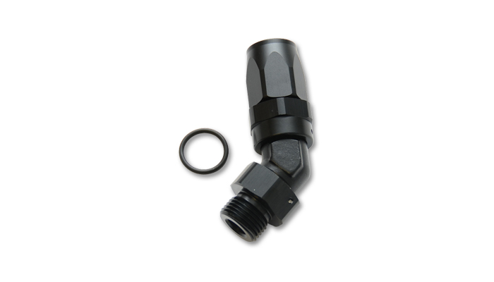 24408 0.87-14 in. 10AN 45 deg Male Hose End Fitting