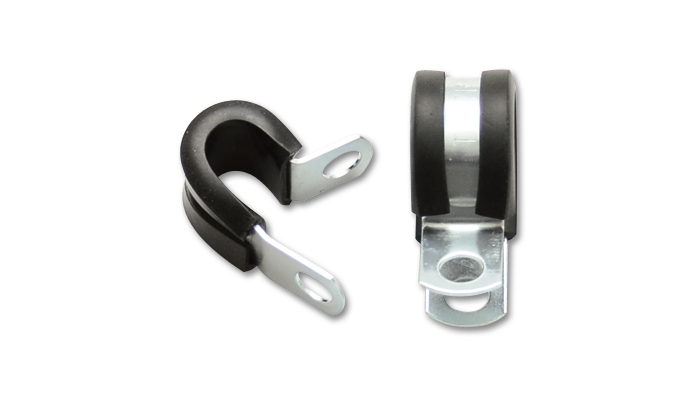 17196 1.25 in. Cushion P-Clamp, Stainless Steel