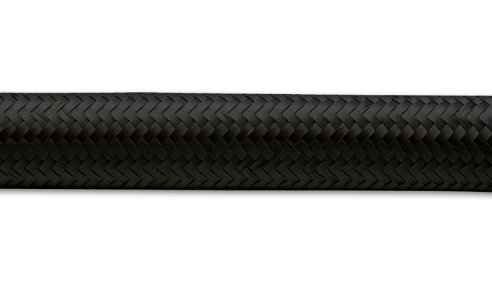 11965 2 ft. Roll Nylon Braided Flex Hose, Black