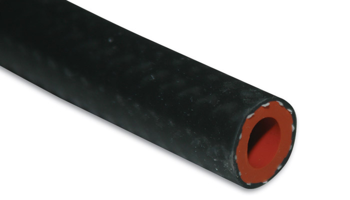 2045 0.75 in. x 20 ft. Silicone Heater Hose - Gloss Black - 3/4 in. x 20 ft.