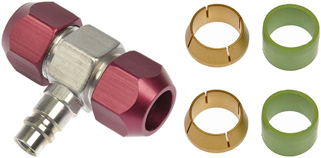 Dorman 800966 Service Port Tee for 0.62 Low Pressure Side Line