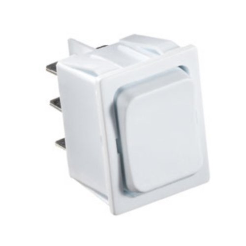 S247 Black With Red 10 Amp Rocker Switch