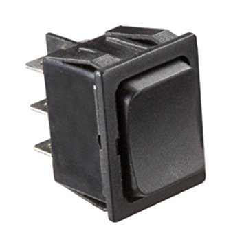 S471 5 Amp Automotive Rocker Switch - Black