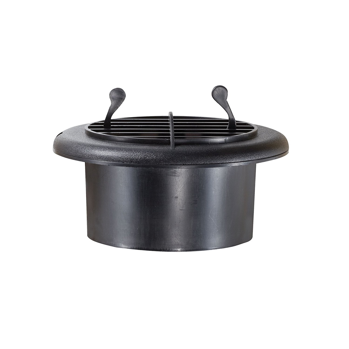 H815 4 in. Plastic Rotaire Register - Black