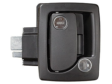 TRAVEL TRAILER LOCK-BLACK (TRIMARK 60-251 BLK)