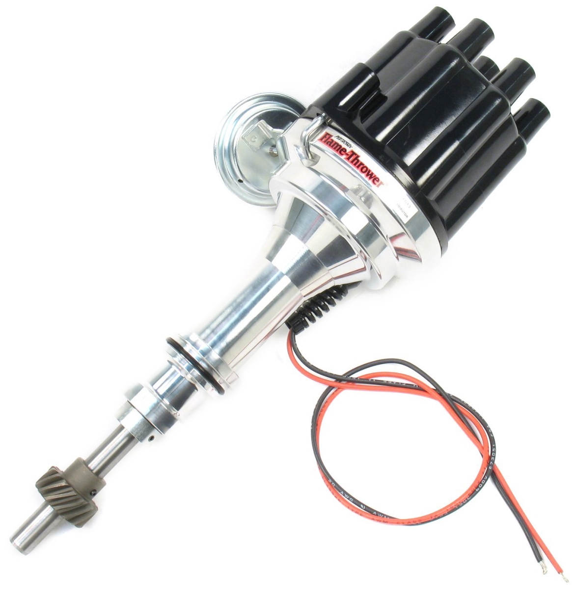 Billet Distributor Black Cap for Ford SB