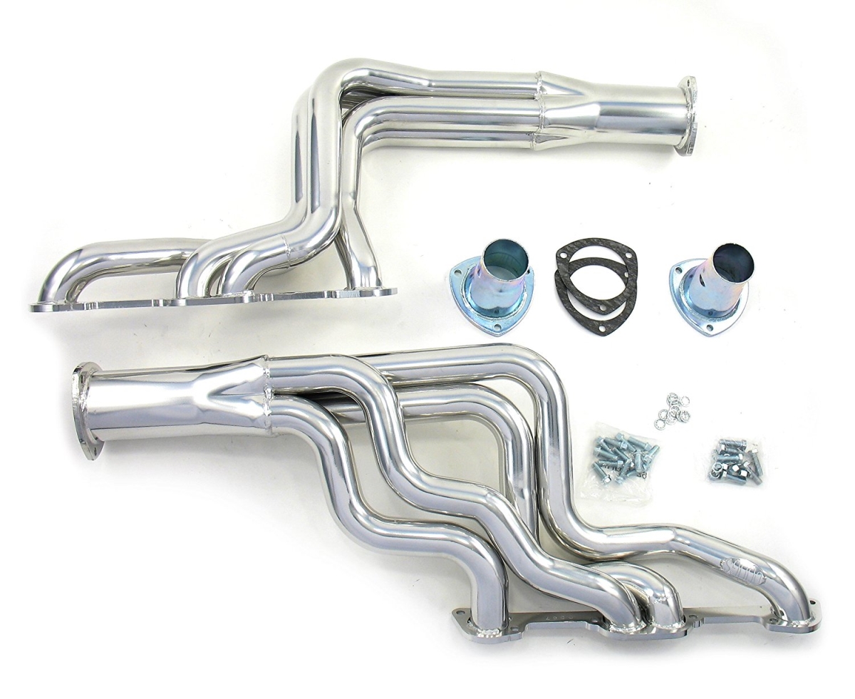 Metallic Ceramic Coated Headers for Pontiac 326-455 1964-72
