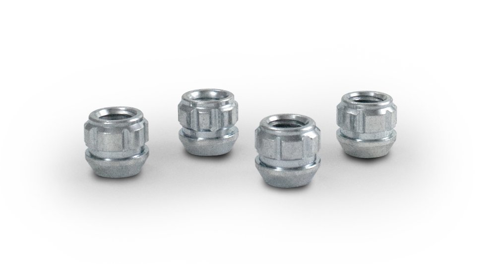 Gorilla 78681N 0.5 in. Automotive Acorn Open End Wheel Locks