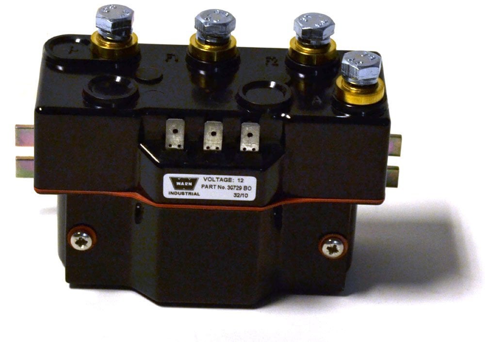 Winch Contactor Contactor Only; For ATV/UTV Winch; 12 Volt; Series Wound Motor