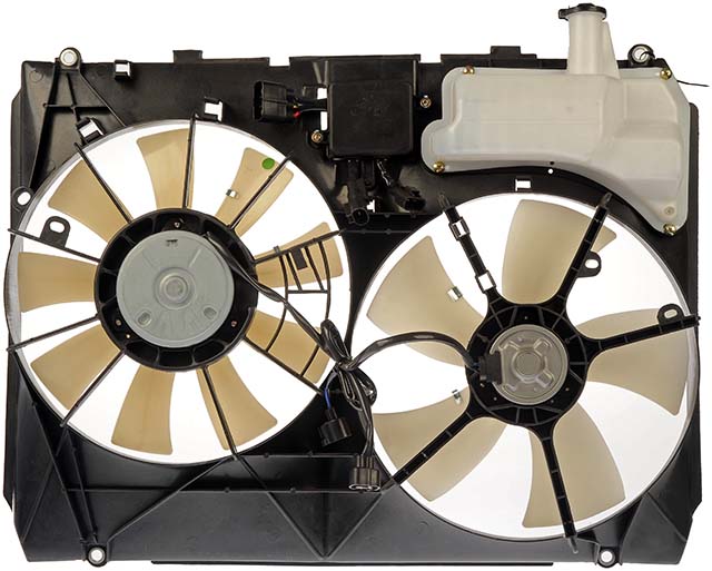 Dorman 620555 Radiator Dual Fan Assembly with Controller & Reservoir for Lexus RX330 2006-04
