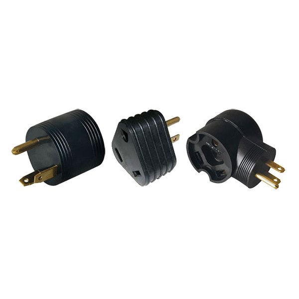 95215508 30 Amp Standard 3 Wire Plug Round Adapter