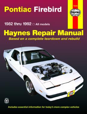 Picture of Haynes 79019 Repair Manual for Pontiac New Firebird 1982-1992