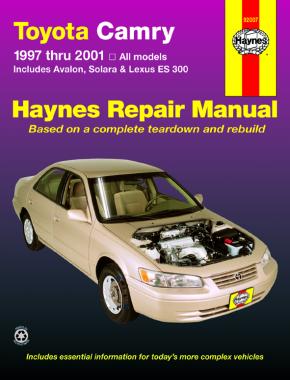 92007 Repair Manual for Toyota Camry 97-01