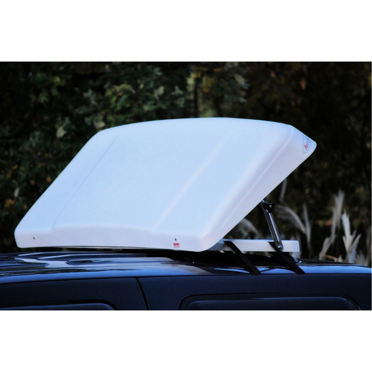 Icon Technologies WD500 AeroShield Wind Deflector, 48" x 22", White in Black | Camping World