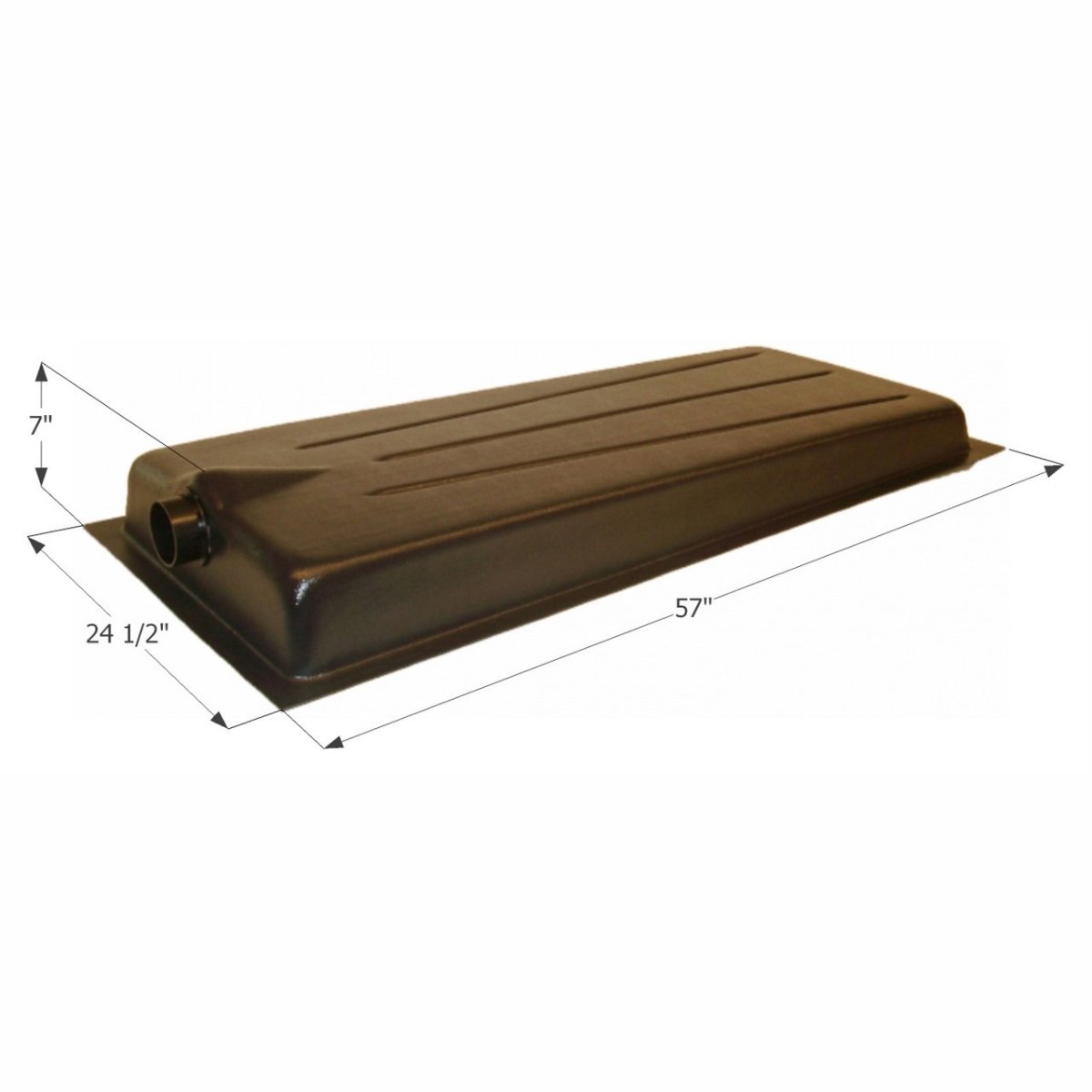 Icon Technologies Holding Tank, HT708-ED, 57x24.5x7, 32 Gal. | ABS Plastic | Camping World